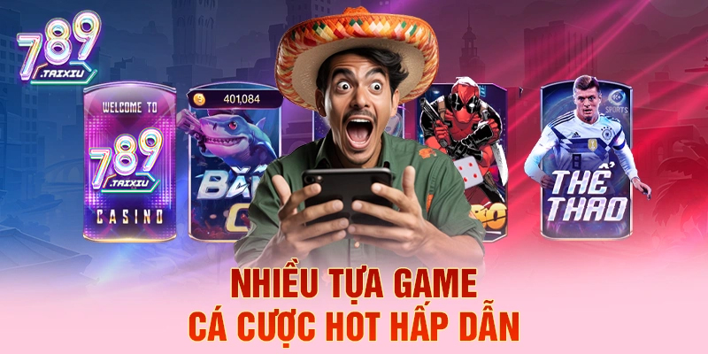 Tổng hợp nhiều tựa game cá cược hấp dẫn tại 99vin